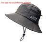 New Anti-Sun Bucket Hat Anti-UV Adjustable Sunscreen Hat Breathable Beach Hat Summer