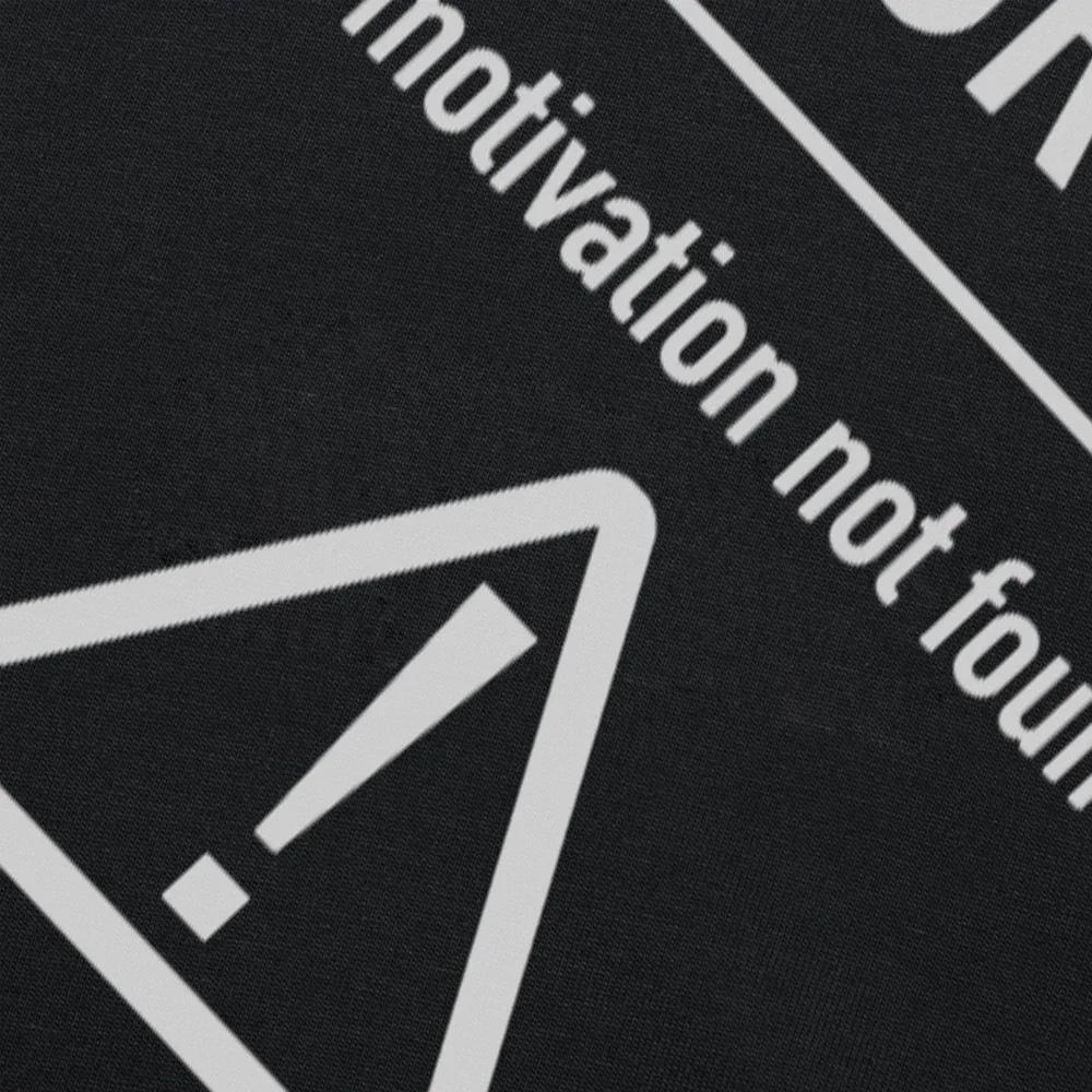 Men T Shirts Funny Letters Design Error 404 Motivation Not Found Cotton Summer O-neck Short Sleeve Top Tees Tshirt EU Size