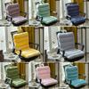 New Soft Desk Chair Cushion Winter Warm Velvet Seat Cushion Thickened Removable Chair Pad Office Computer Chairs