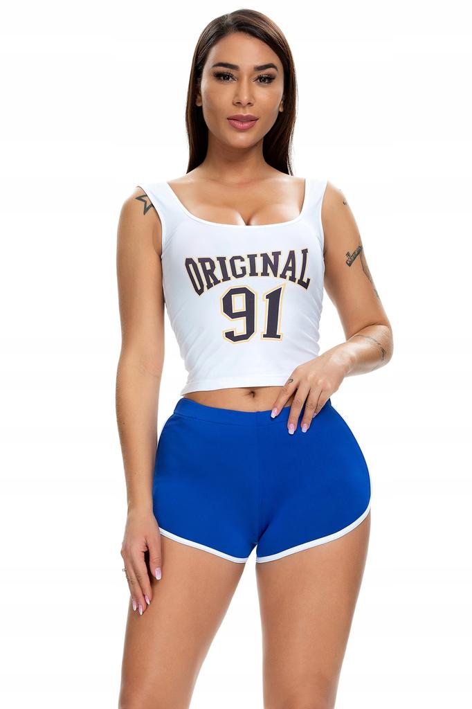Women's Sports Shorts Comfortable Shorts Navy Blue L
