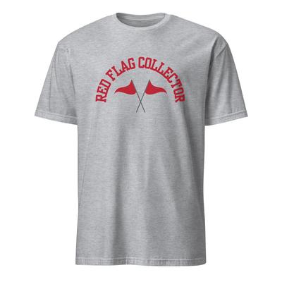Red Flag T Shirt Mens Kids Womens Tees Unisex