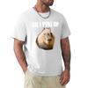Ok I Pull Up Capybara TShirt Casual Daily Wear Short Sleeve Top