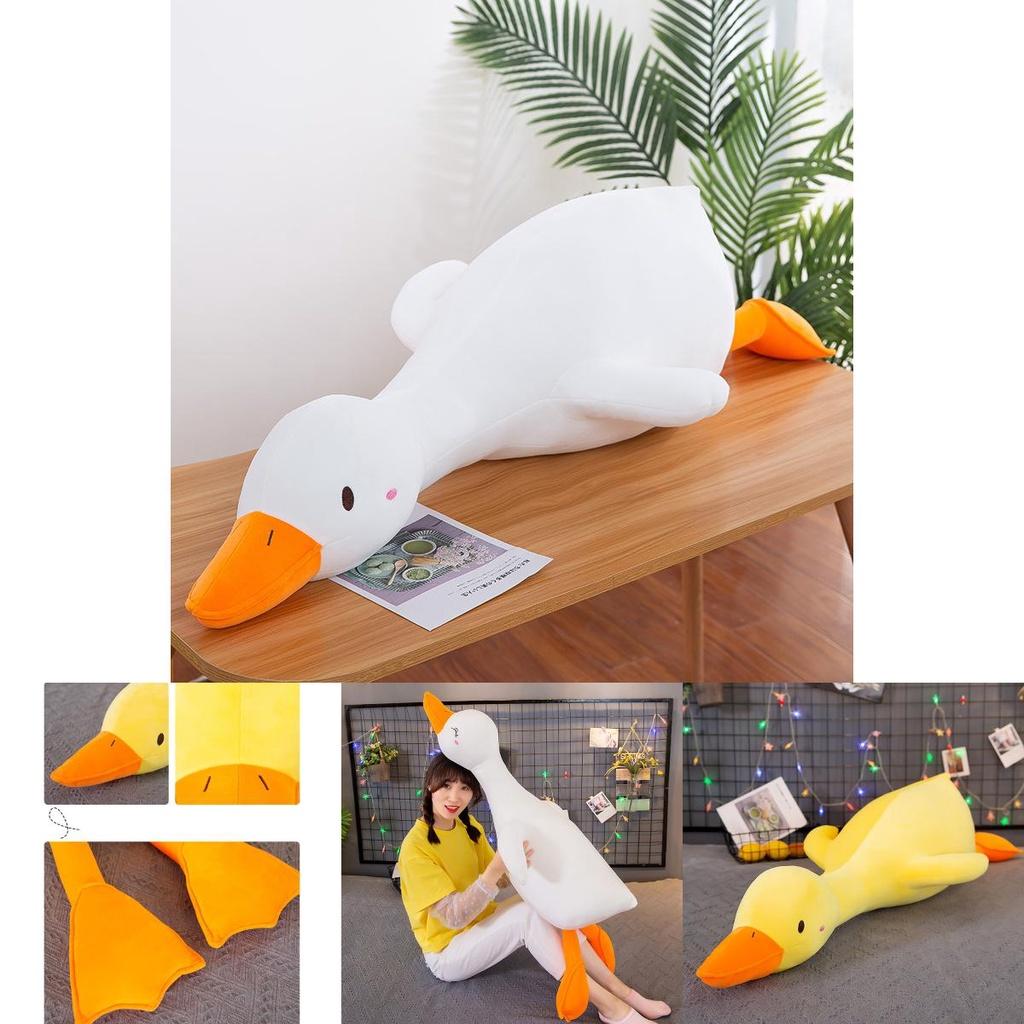 Super Soft Plush Duck Goose Stuffed Toy For Kids 25.6-63in Ideal Gift For Birthday Or Christmas