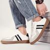 Fashion Fashion Male Casual Footwear 2025 New Anti-slip Tenis Masculino Lace Up Skateboard Shoe Genuine Leather Classic Outdoor Sneakers
