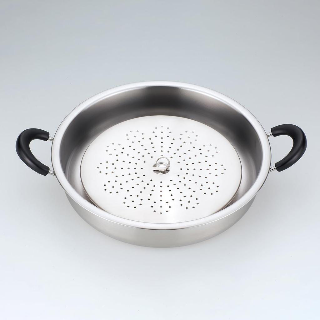 Wahei Freiz dancyu Stainless Steel Fish Simmering with Pot, 30cm, Dish, DA-35