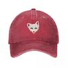 Peach Husky Baseball Cap Streetwear Sun Hat For Children Golf Fishing Caps Unisex Women Unisexs
