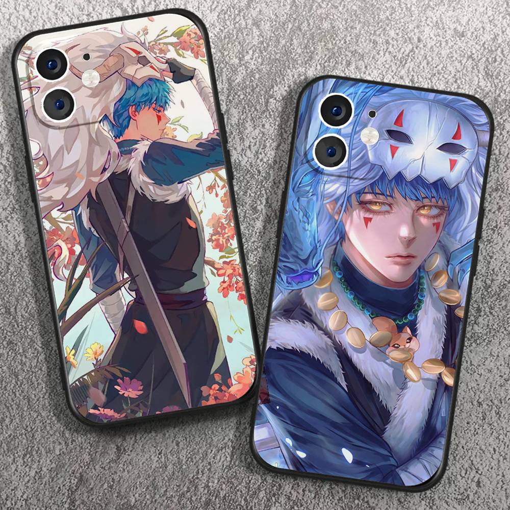 Shin Ah Anime Akatsuki No Yona Phone Case For IPhone 17 Air 16 15 14 13 Pro Max 11 12 Black Silicone Cover