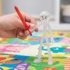 3/6Pcs Posable Stickman Action Figure with Handheld Items Movable Joints Stickman Fidget Toy Desktop Decoration Gift for Collectors