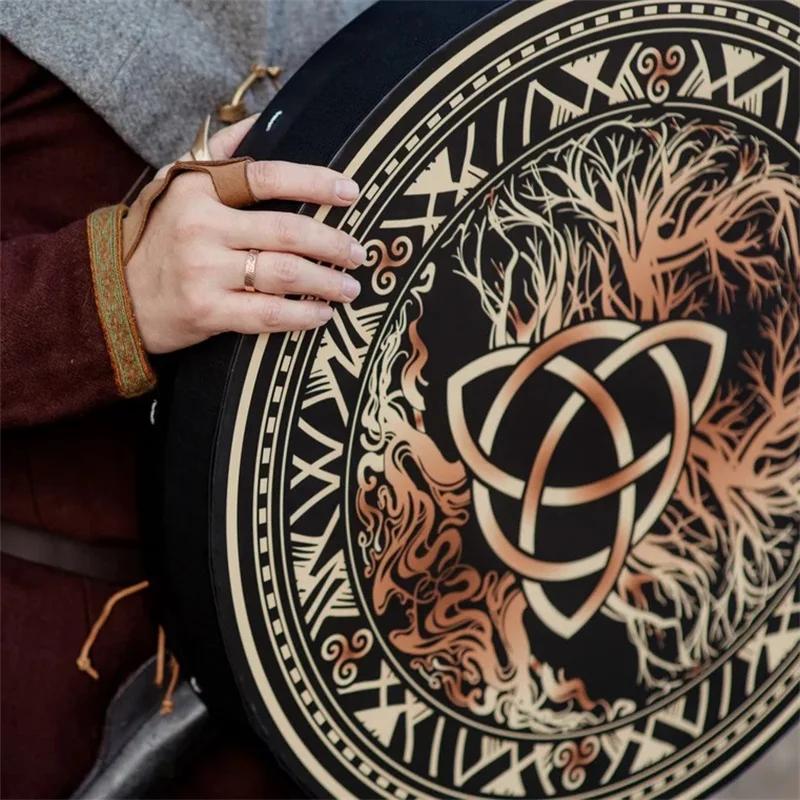 Shaman Drum Handmade Shamanic Drum Music Spiritual Bass Drum For Spiritual Music Sound Healing Adult Drum Reflection And Yoga