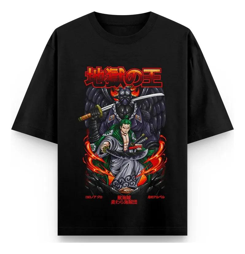 

2026 Summer One Piece Retro Cosplay Tshirt Unisexs Oversize Casual Cotton Printed Shortsleeved Unisex Childrens Sports Shirt S
