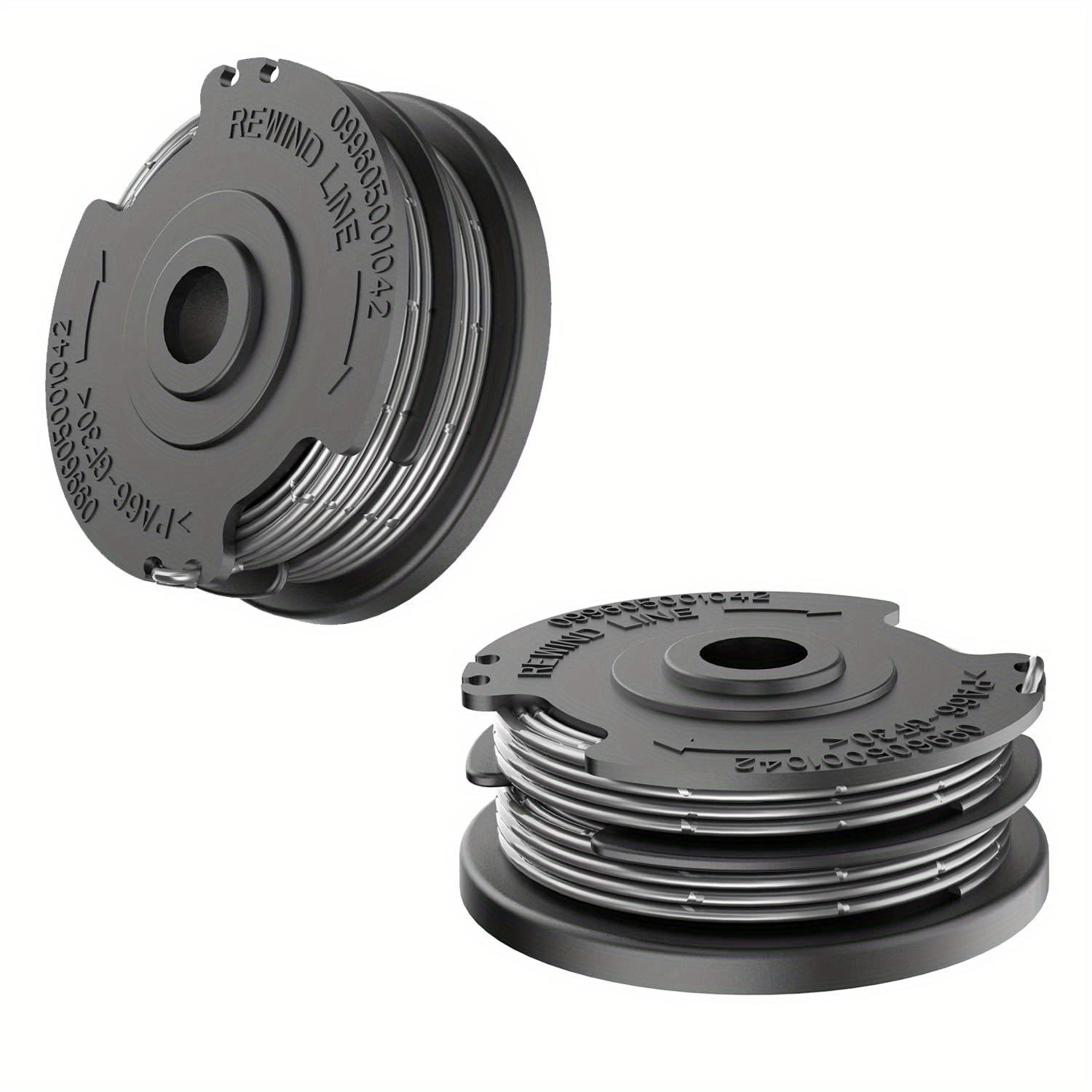 

1 Set For Bosch 6PCS Lawn Mower Trimmer Spools 9+1 Protection Cap 1600A00X61,1600A00DU0,F016L724381 Type A