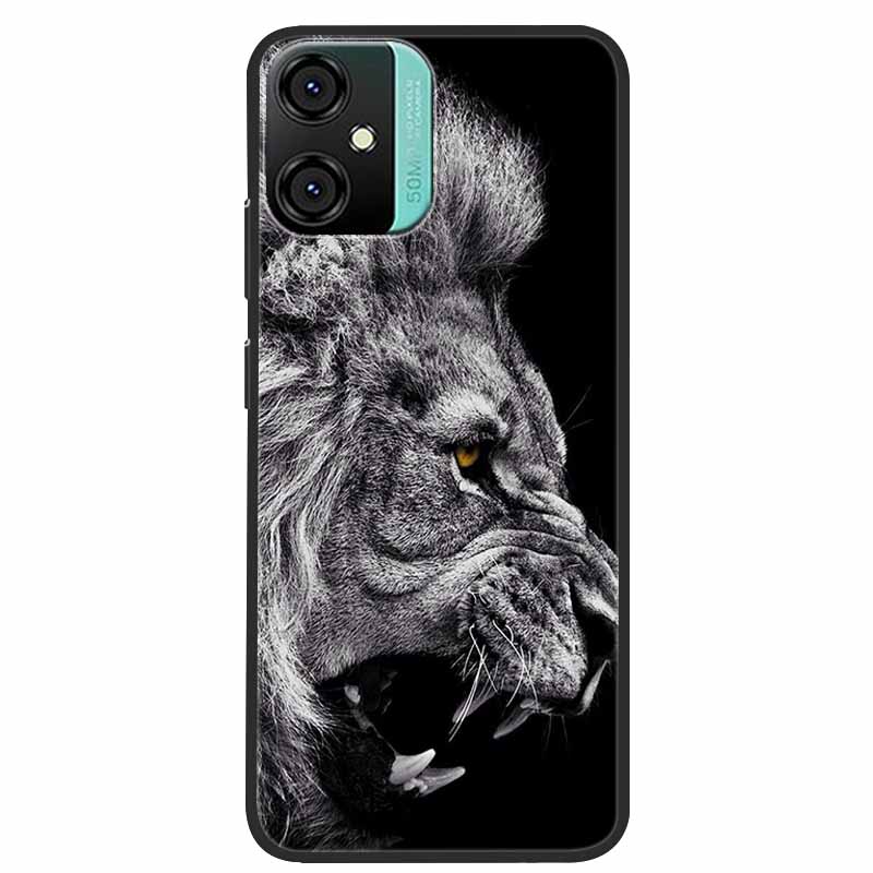 

For Blackview Oscal C70 Case Animals TPU Soft Silicone Phone Cases Back Cover For BlackviewC70 C 70 Wolf Protective Cool Coque Blackview C70