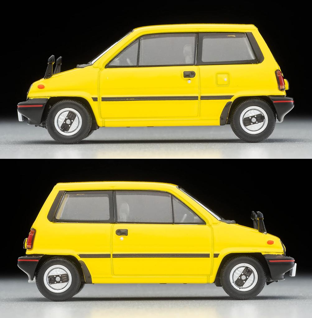 Tomica Limited Vintage Neo 164 LV-N272b Honda City R Yellow with Motocomponent 81 Year Finished Product 316794