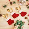 Handmade Christmas Tree Hanging Mini Socks Mini Xmas Tree Gift Bag  Party