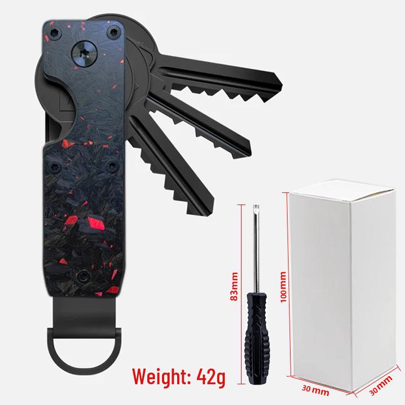 Schlüsselanhänger und Schlüsselorganizer aus Aluminiumlegierung: Das perfekte internationale Geschenk