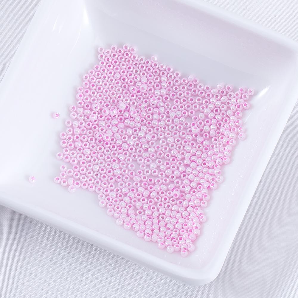 1700pcs 7800pcs 2mm Glass Beads Seed Beads Round Loose Beads Jewelry Making DIY Craft Bracelets Necklaces Earrings Accessories