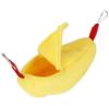 3 Sets Hamster Hammock Nests Banana Shape Hanging Winter Warm House Small Animal Supplies