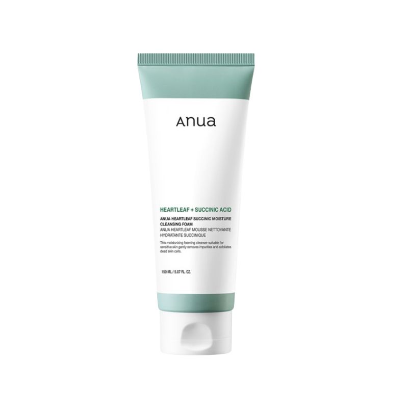 

Anua Heartleaf Succinic Moisture Cleansing Foam 150 ml 150ml 1ea