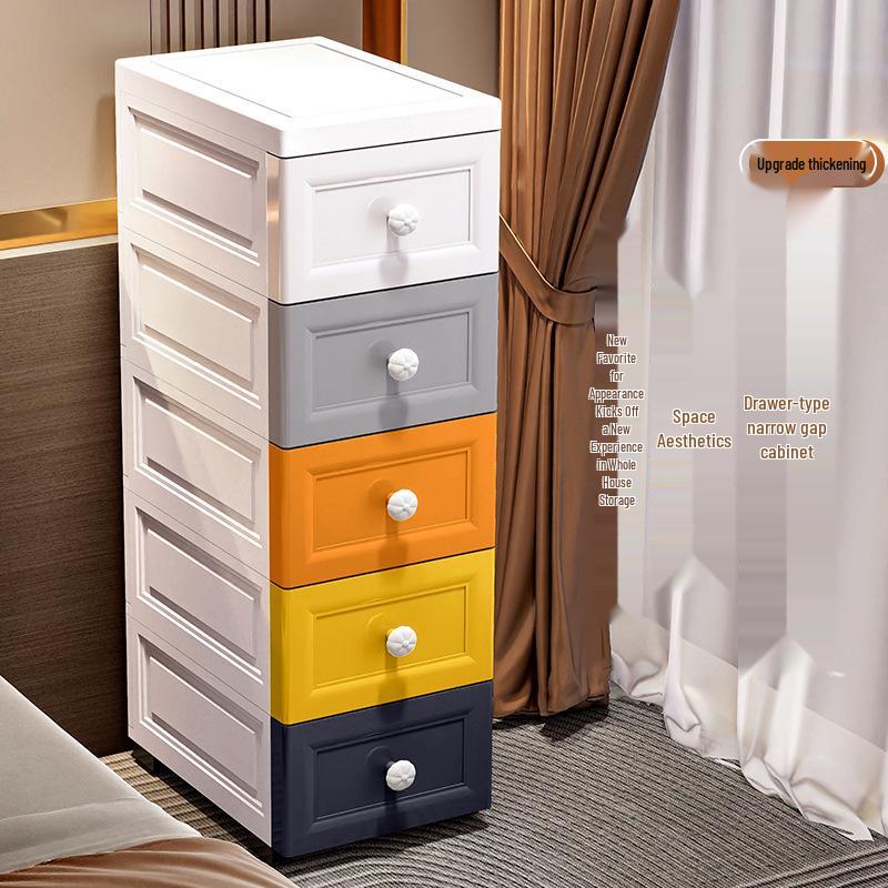 Morandi Multi-layer Plastic Drawer Storage Cabinet for Bathroom Use