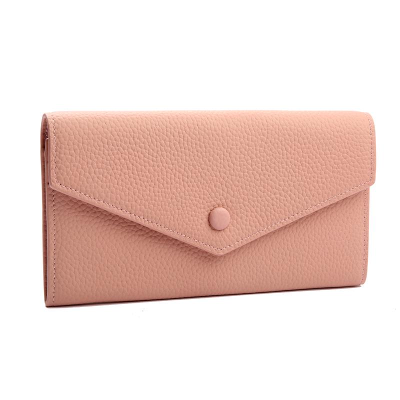 2024 Women's Genuine Leather Multifunction Long Wallet and Coin Purse with Phone Holder