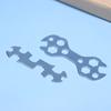 New4Pcs/Set Mini Flat Steel Hexagon Wrench Bike Hex Key Spanner Repair Tools Home Hand Tool Kit For Bike Reparing Supplies