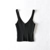 Sexy Crop Tops Strick Neckholder Tank Top Frauen Sommer Camis Rückenfreies Camisole Mode Geripptes Tube Top Weibliche Ärmellose Kurze Weste