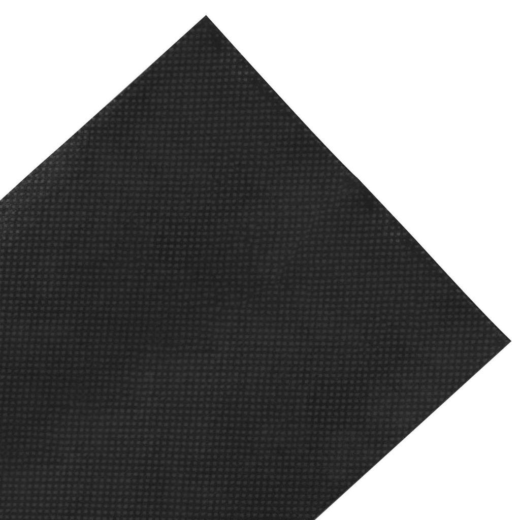 Self Adhesive Artificial Grass Tape Black 10 X 0.15 Cm Non Woven Fabric
