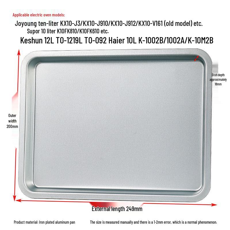Small Rise Baking Pan: Household Oven Tray for Baking and Grilling
