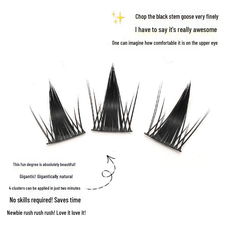 Naughty Elf Barbie Natural Dense Cluster Eyelashes