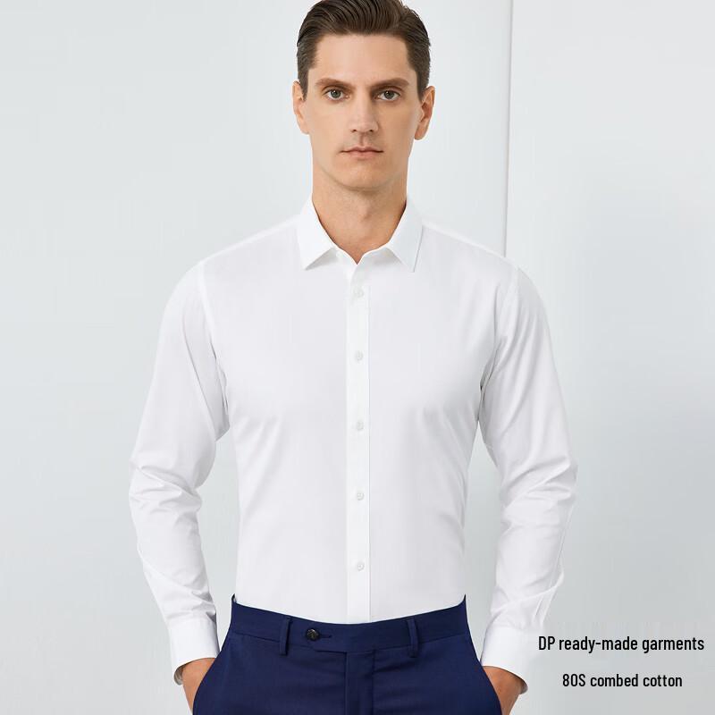 

Men s Long-Sleeve Non-Iron Business Shirt 39