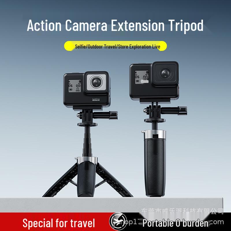 Compatible Tripod, Selfie Stick & Mount for DJI Action4/5Pro Camera
