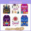 Diwali Festival Paper Party Decor Tags With 60pcs For Venue Decoration Craft Supplies