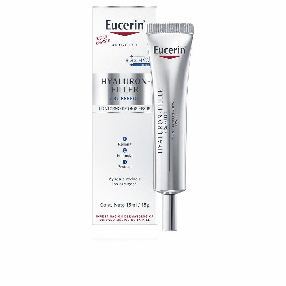 

Антивозрастной крем для области вокруг глаз Eucerin Hyaluron Filler 15 мл TU прозрачный