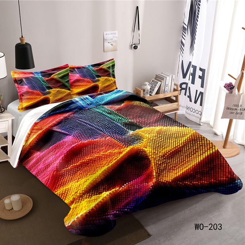 RunGrape 3D Bettbezug Bettwäscheset Doppel Einzel Queen King Größe 240x220 Nordischer Bettüberwurf 150 Euro Bettwäsche Bettzeug 200x200