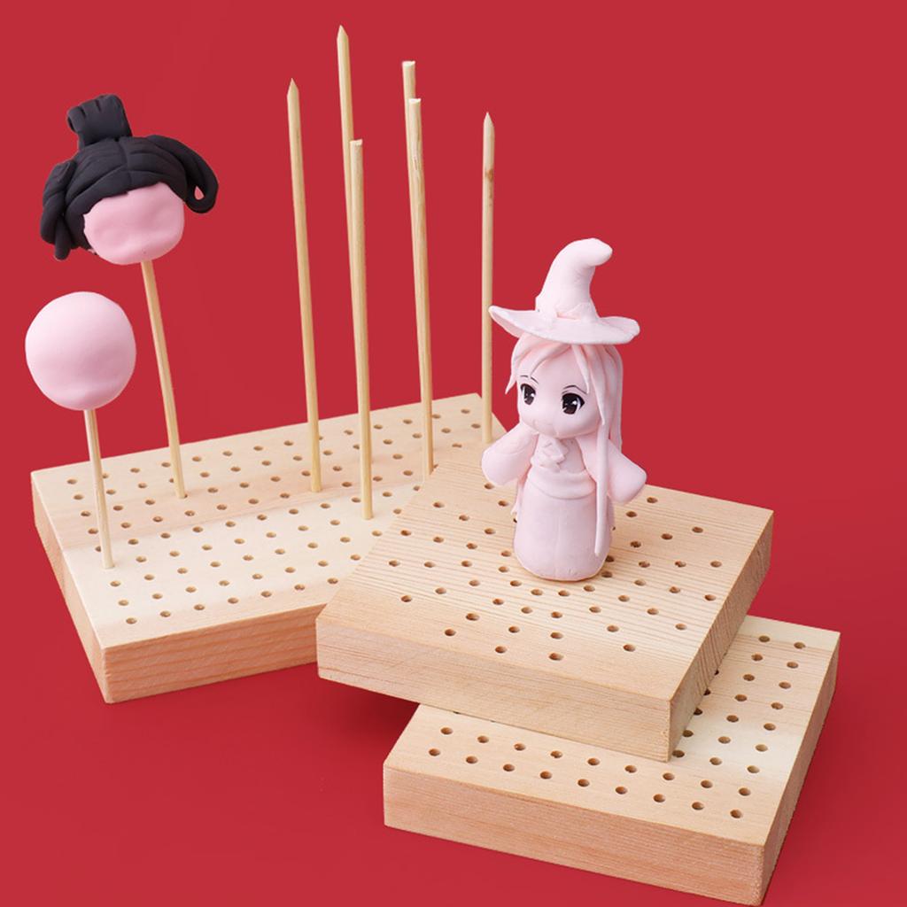 Stojak do suszenia ceramiki glinianej 81 otworów 61 otworów Kwadratowy ceramiczny stojak ekspozycyjny do ekspozycji rzeźb z ceramiki glinianej