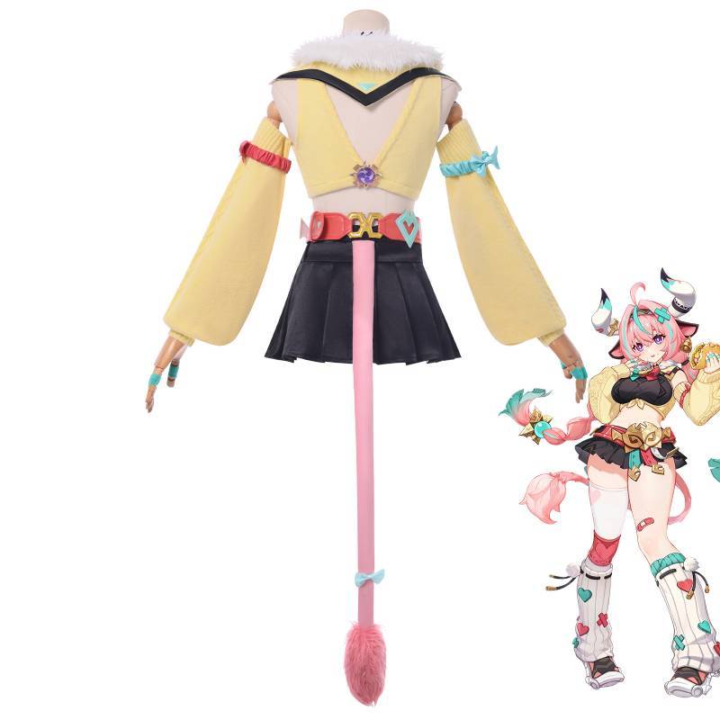 Genshin Impact Varesa Cosplay Costume With Accessories For Anime Role Play