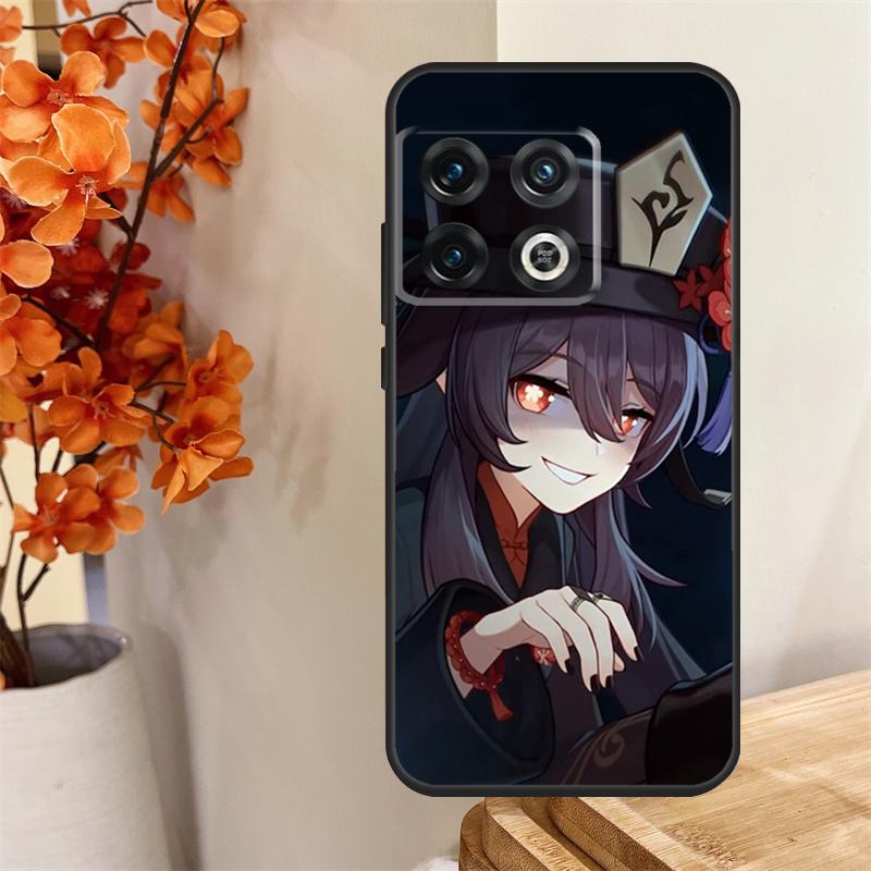 Genshin Impact Hu Tao Case For OnePlus 11 8 9 10 Pro 8T 9R 9RT 10T Cover For OnePlus Nord 3 2T CE 2 Lite N10 N20