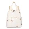 Embroidered Baby Handbag Large Capacity Soft Padded Shoulder Bag Stylish Nylon Backpack for Baby Bottles & Diapers