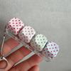 PBT Material Decompression Keyring Snake Bone Chain Mechanical Keyboard Key Cap Pendant  Office