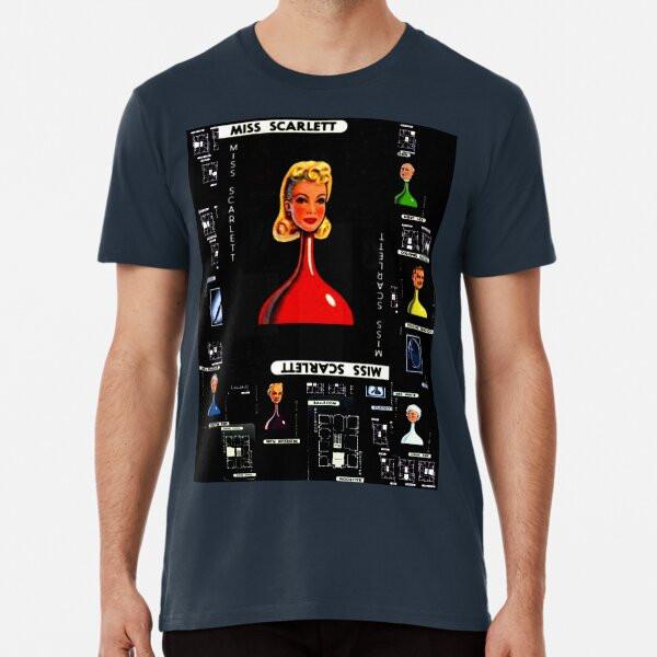 

Cluedo Scarlett S to 5XL Made in the AU/USA T-Shirt L