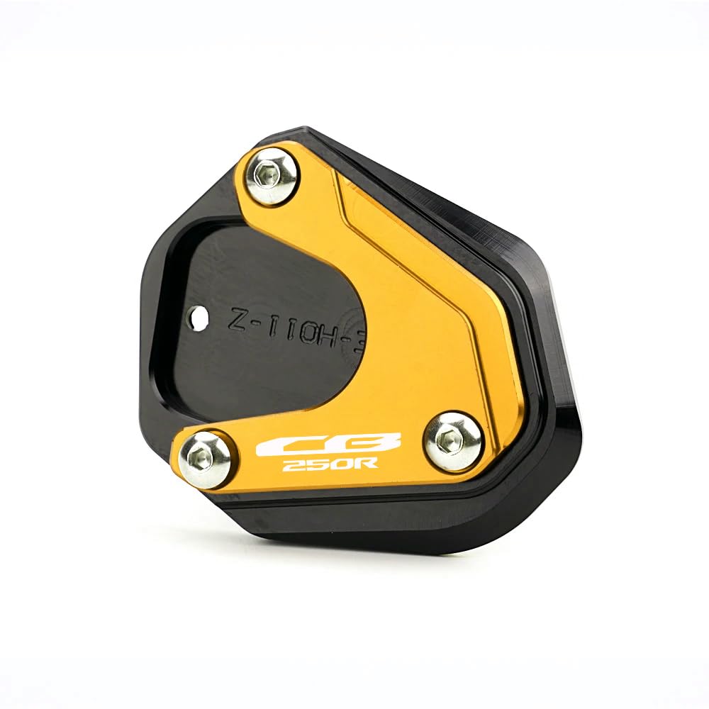 FOR CB250R CB250R 2018-2025 Motorcycle CNC Kickstand Foot Side Stand Extension Pad Support Plate