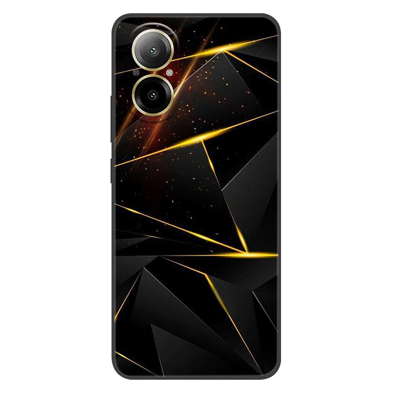Pro Realme C67 4G C65 Pouzdro Mramorové Měkký Matný Silikonový Zadní Kryt Pro Realme C53 C55 Celé Tělo Telefonu RealmeC67 Coque Fundas