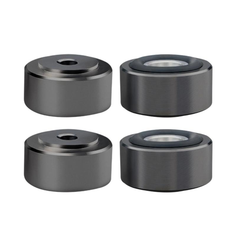 4Pcs HIFI Speaker Spikes Stand Feet Pad Aluminum Alloy Isolation Feet with Multiple Size for Various Sound Devices