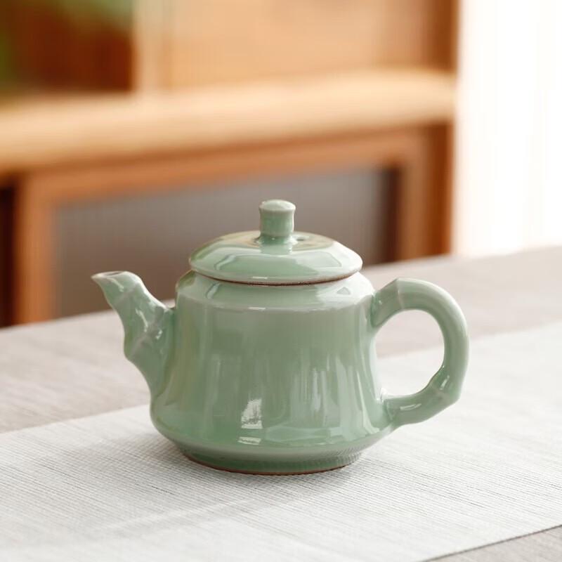 Bafangli Auspicious Celadon 10-Piece Tea Set