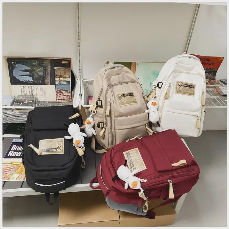 High-Quality Backpacks for Students: Schoolbags for Men, Women, College, Primary, Junior High, and Middle School Students