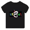 2026 Neues heiß verkaufendes magisches digitales Zirkus-Print-Kinder-Kurzarm-T-Shirt geeignet für den Sommer