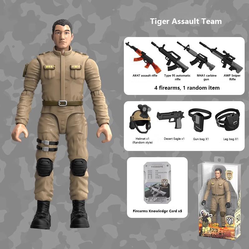 Special Forces Model Toy Soldiers With Removable Joints Action Figure Set Home Ornament Birthday Gift For Kids