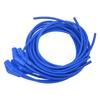 45 Degrees  135 Degrees  Sparking Plug Ignition Wire Set with Dustproof Cover High Performance 8.5mm Diameter