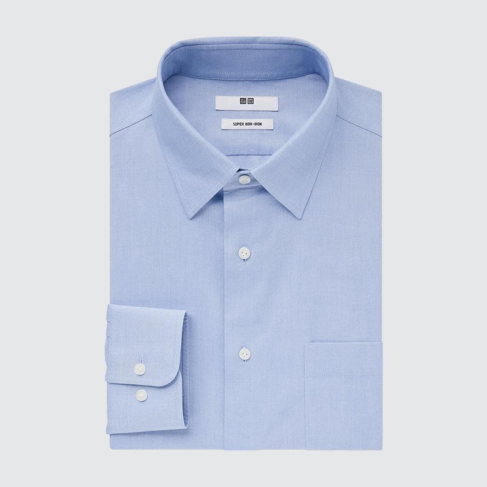 

UNIQLO JAPAN Super NonIron Shirt Regular ColorLong Sleeve
