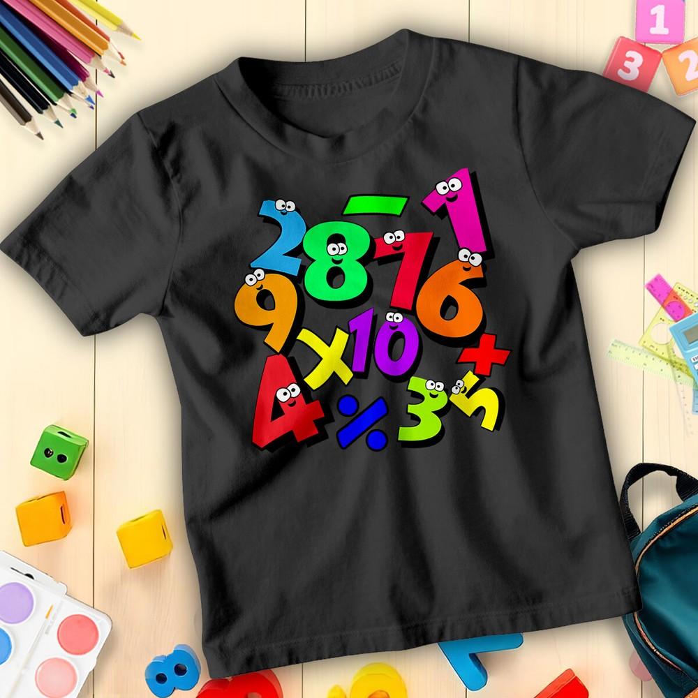 

Boys and Girls Funny Number Design Number Day Ideas T-Shirt Tee for #ND S